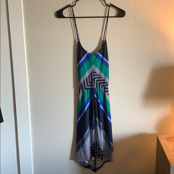 Maurices Dresses & Skirts - Maurices | Green & Blue Halter Dress | S